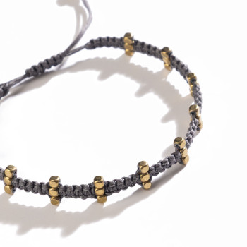 Trace of Steps - Gri Bileklik