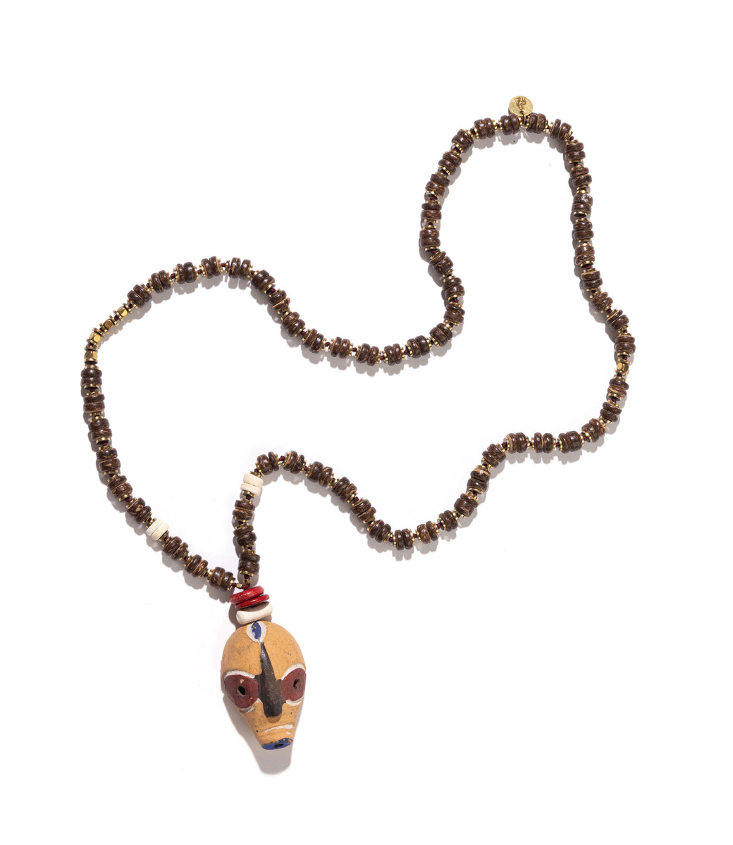 Mask Holds Story - Tumaini Kolye